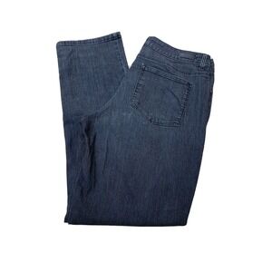 Lee Jeans Women's Classic Fit Straight‎ Leg Size 34x32 Black Denim Cotton Blend